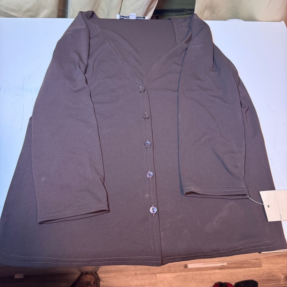 Jessica Ash Dark Brown Top